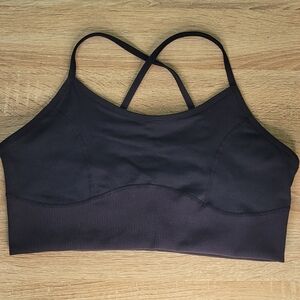 ZYIA Women's Black Sports Bra XXL